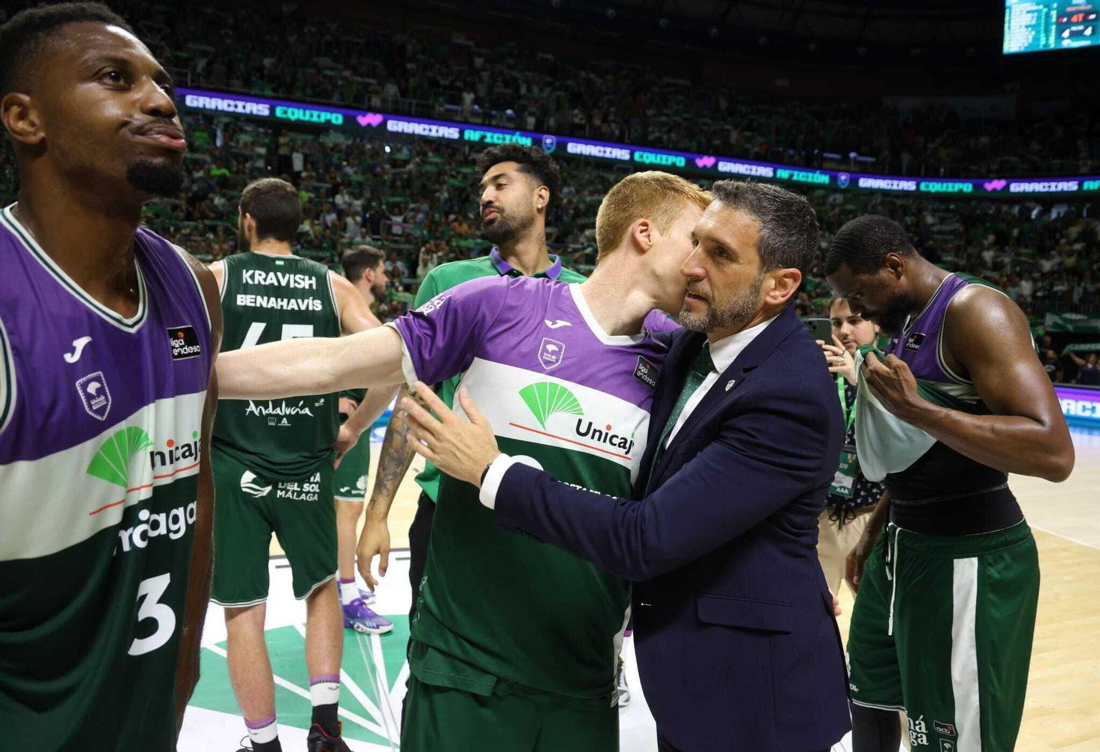 El adiós del Unicaja a la temporada, en imágenes