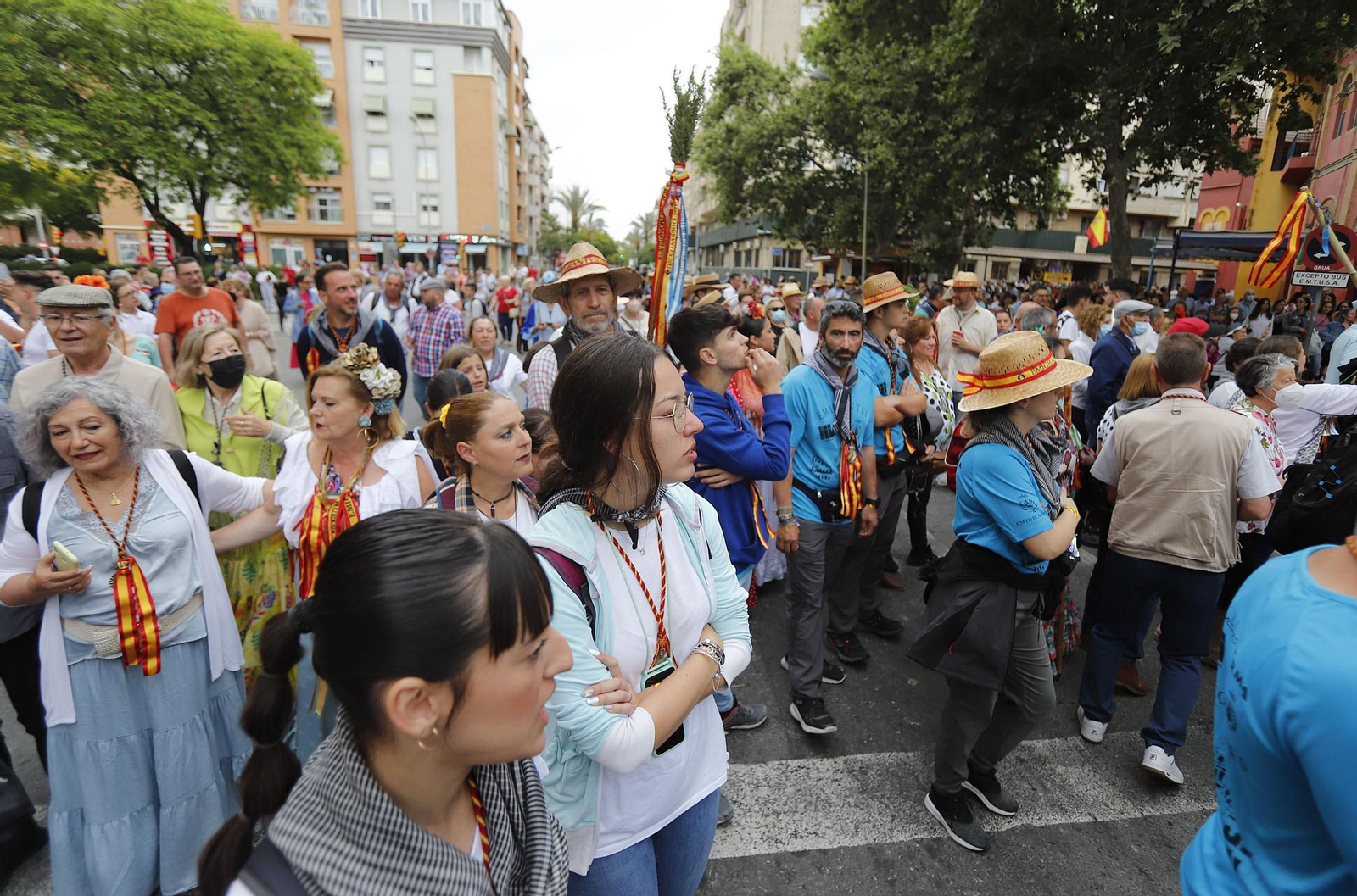 Imágenes de Emigrantes en la Plaza de Toros
