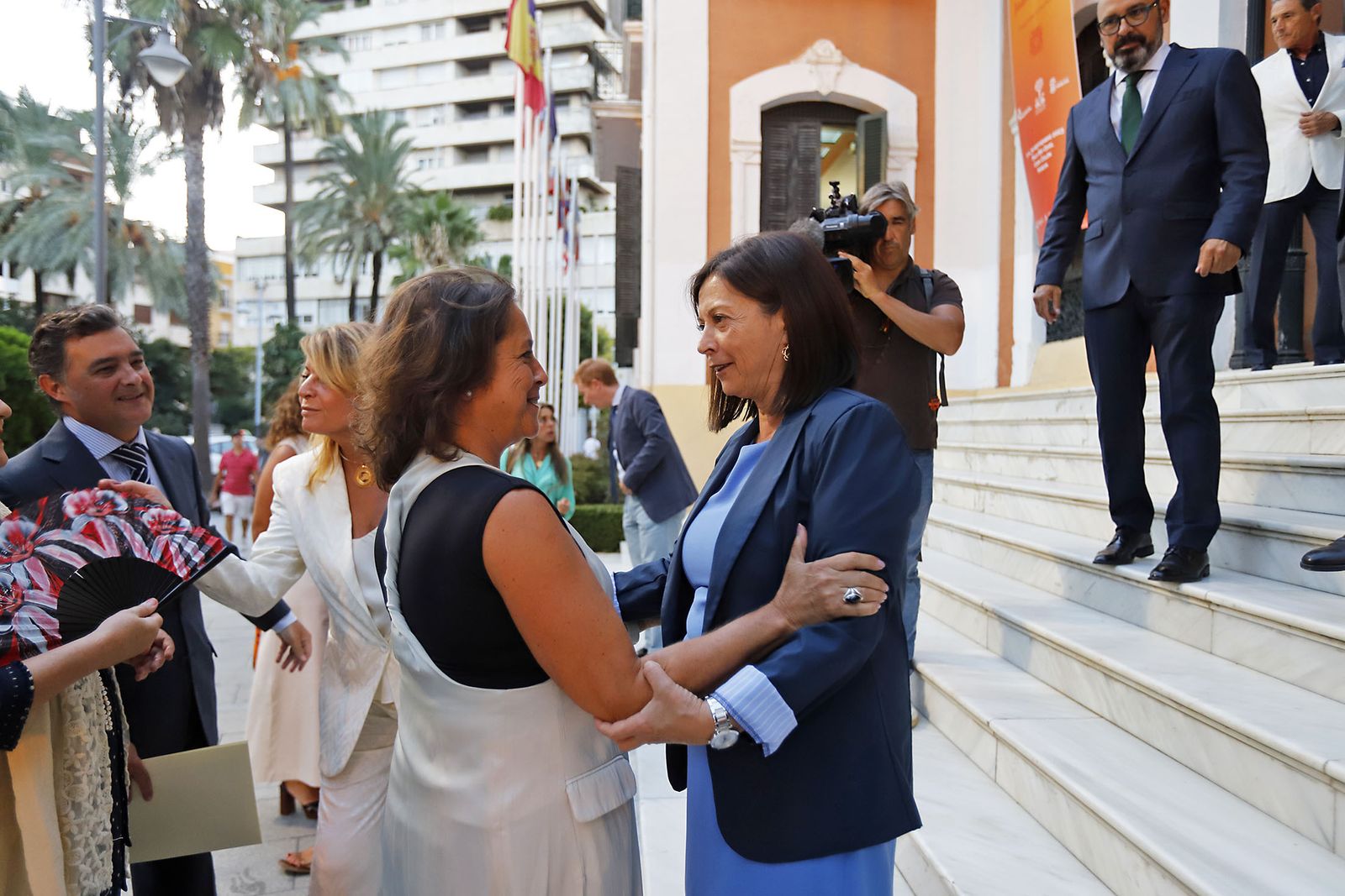 Imágenes de la toma de posesión institucional de la nueva Junta Directiva del Ilustre Colegio Oficial de Médicos de Huelva