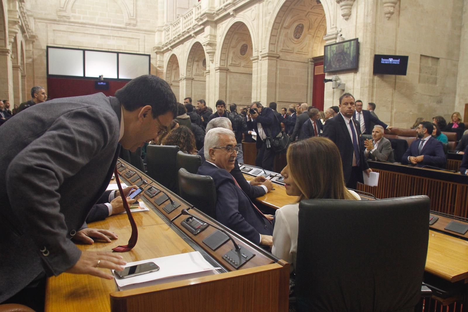 Las imágenes de la sesión constitutiva del Parlamento de Andalucía