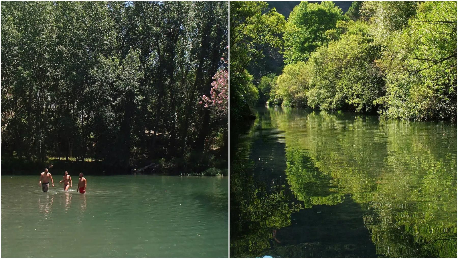 Tramos del río Genal.