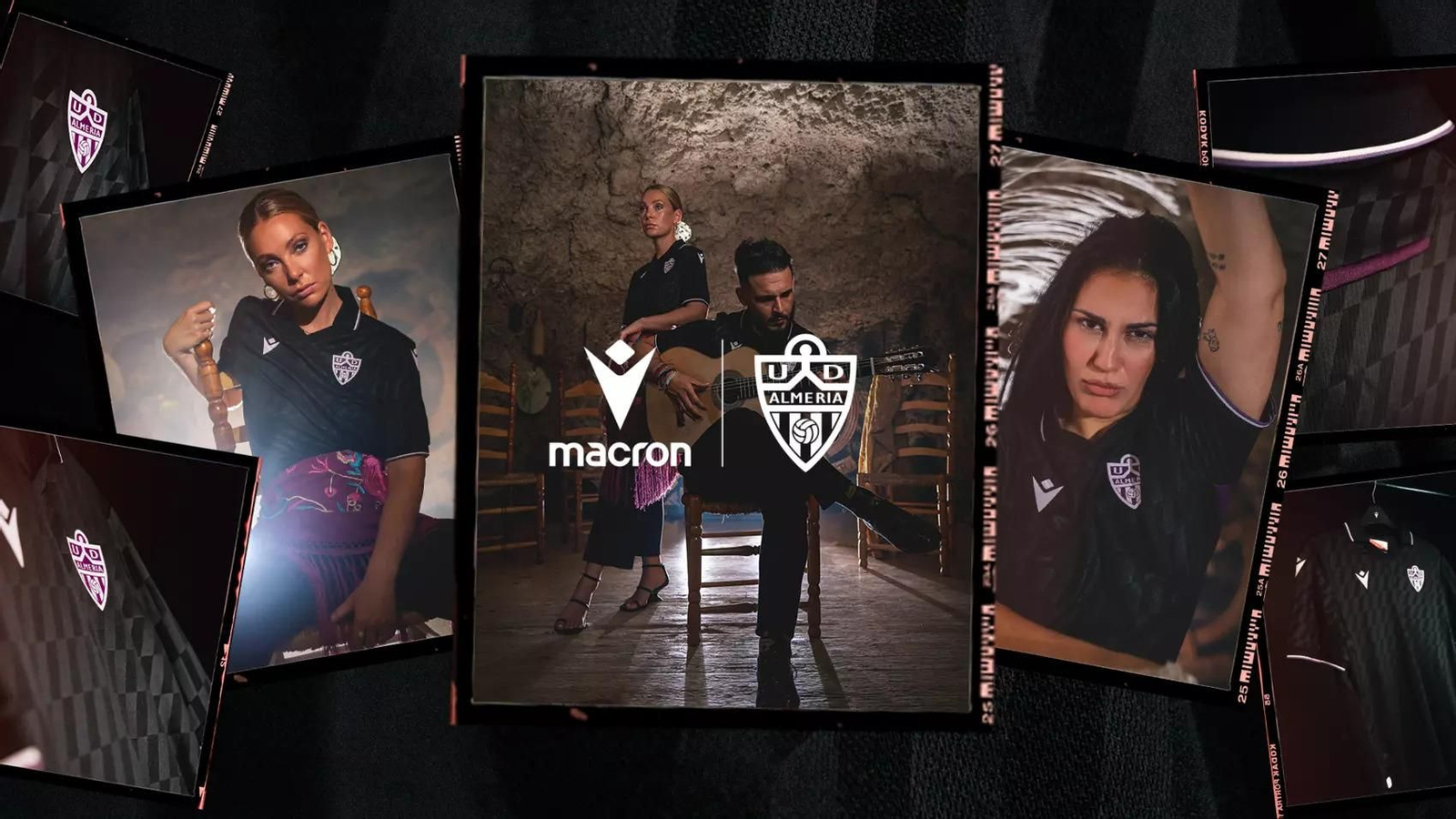 Diseño de presentación de la tercera indumentaria con la que contará la UD Almería durante la presente temporada.