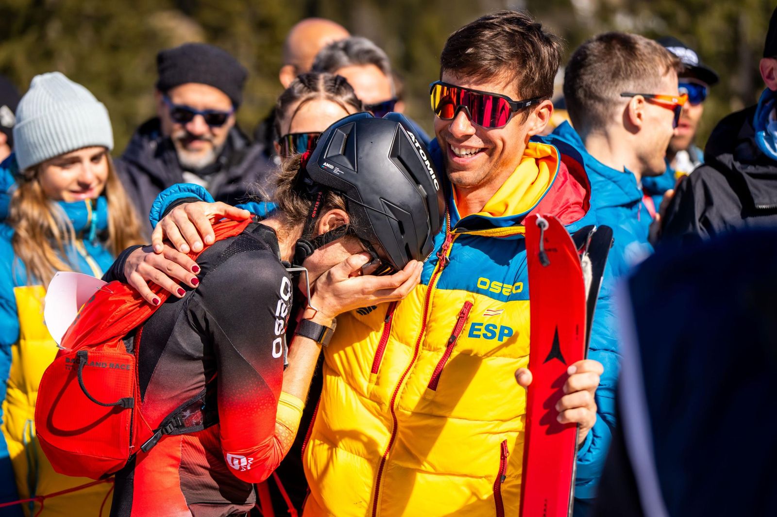 Ana Alonso, emociada tras lograr el pase a los Juegos Olímpicos.