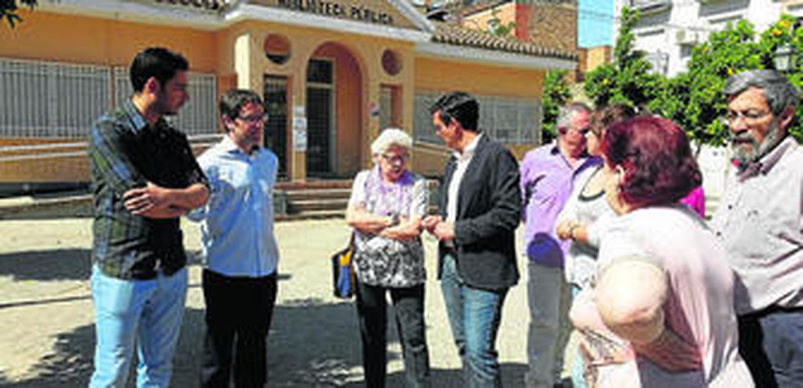La biblioteca de las Palomas entra en la agenda política para alcanzar acuerdos