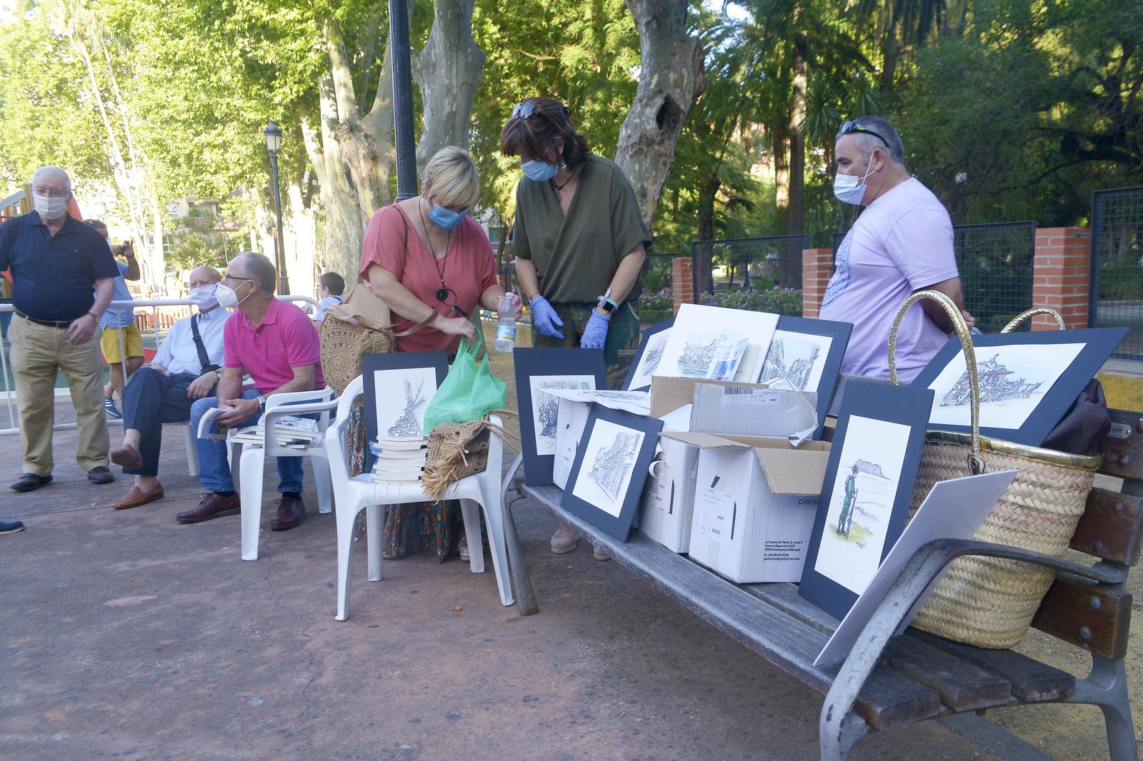 Fotos de la presentacion del libro de Tapia Ledesma