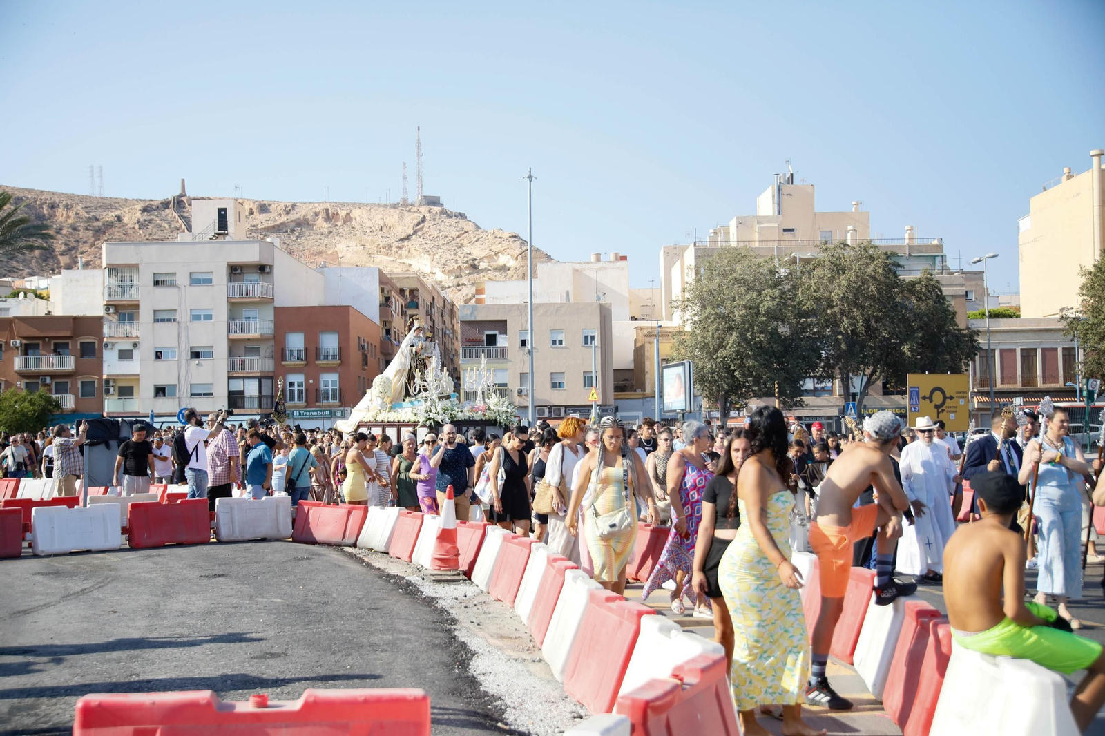 Procesión de Alabanza a la Santísima Virgen del Carmen de Almería