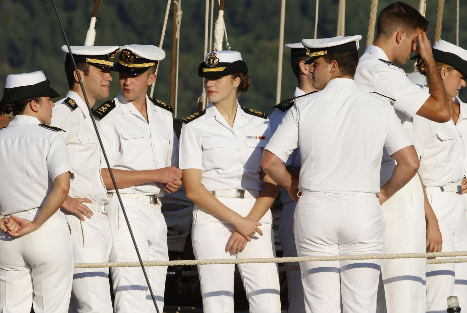 Así terminó el crucero de instrucción de la princesa Leonor en el 'Juan Sebastián de Elcano'