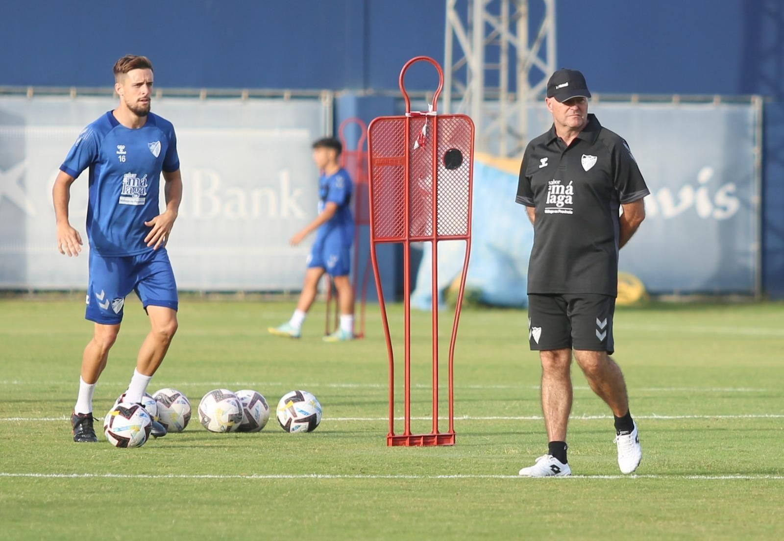 Las fotos de la vuelta los entrenamientos del Málaga CF