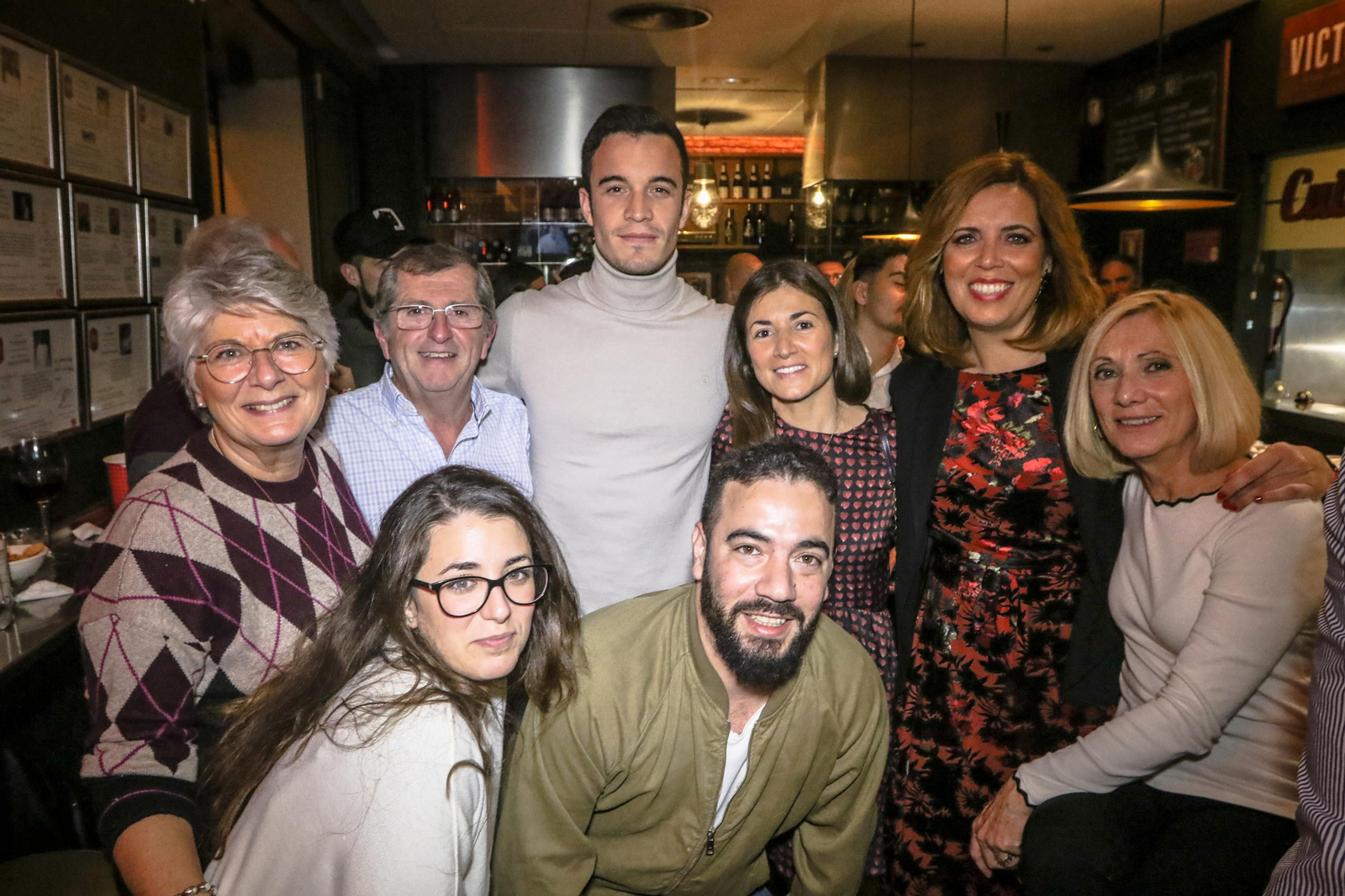 Las fotos de la celebración en el restaurante KGB de los éxitos de 2019