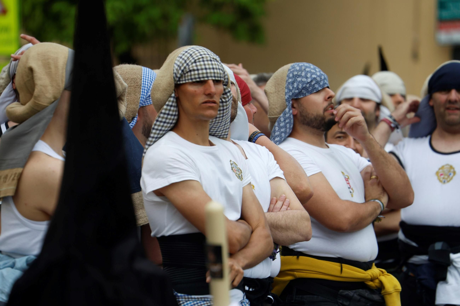 Las imágenes de la hermandad del Perdón  el Miércoles Santo en Córdoba