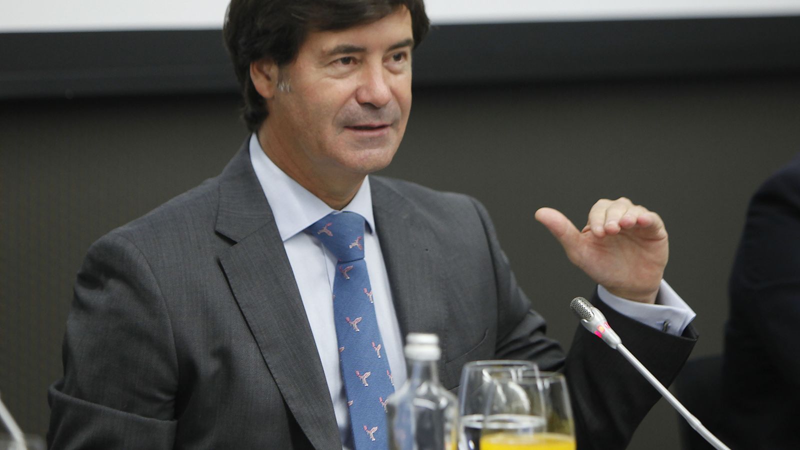 Miguel Rus, presidente de la Confederación de Empresarios de Sevilla.