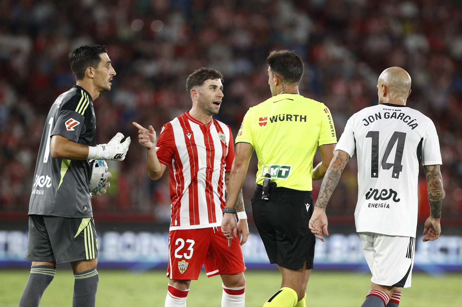 U.D. Almería-Albacete Balompié, en imágenes