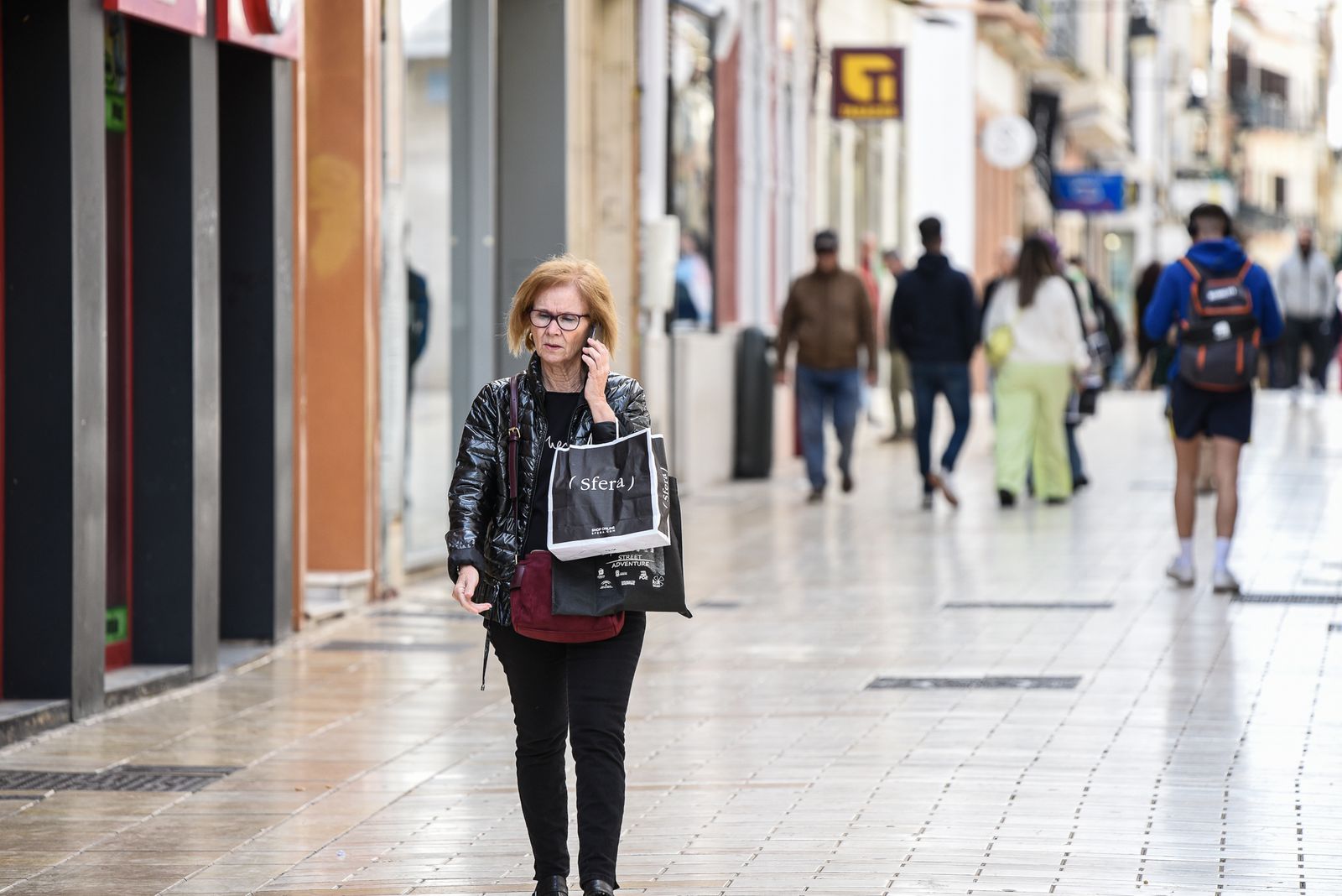 Imágenes de la mañana del sábado 25 de febrero en Huelva
