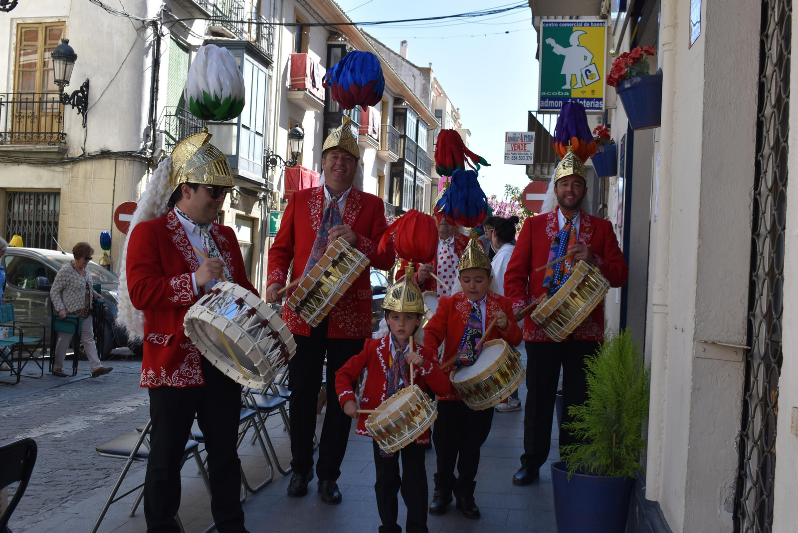 Miércoles Santo en Baena: Los judíos echan las cajas, en fotografías