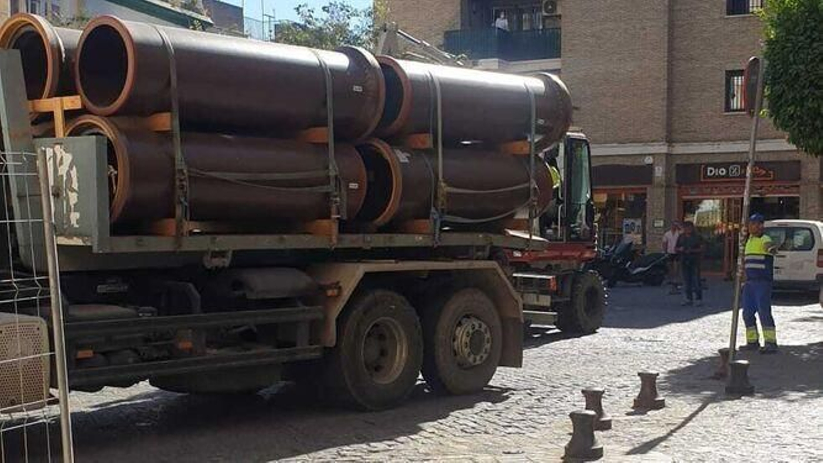 Arranca la reurbanización de la plaza de Montesión de Sevilla