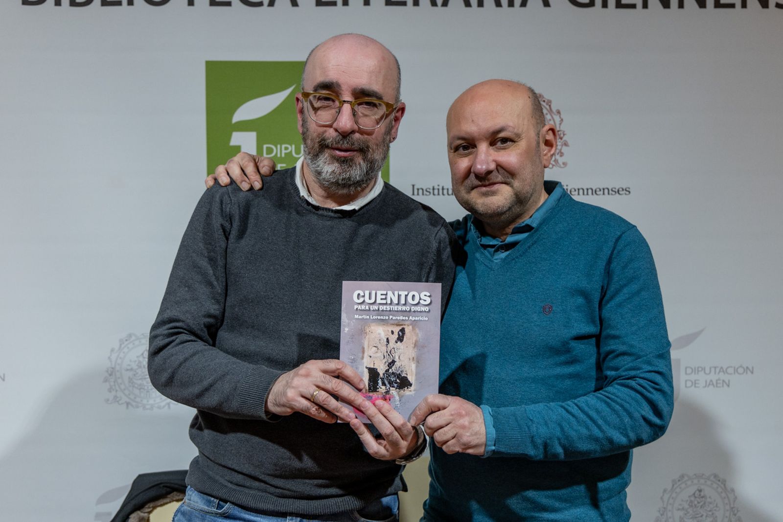 Presentación del libro 'Cuentos para un destierro digno' del autor jiennense Martín Paredes