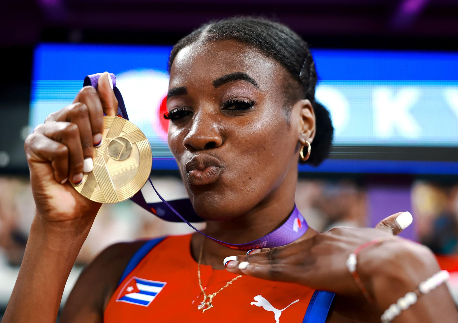 Las fotos del prometedor triunfo de Attaoui y del resto de la jornada del Mundial de Atletismo