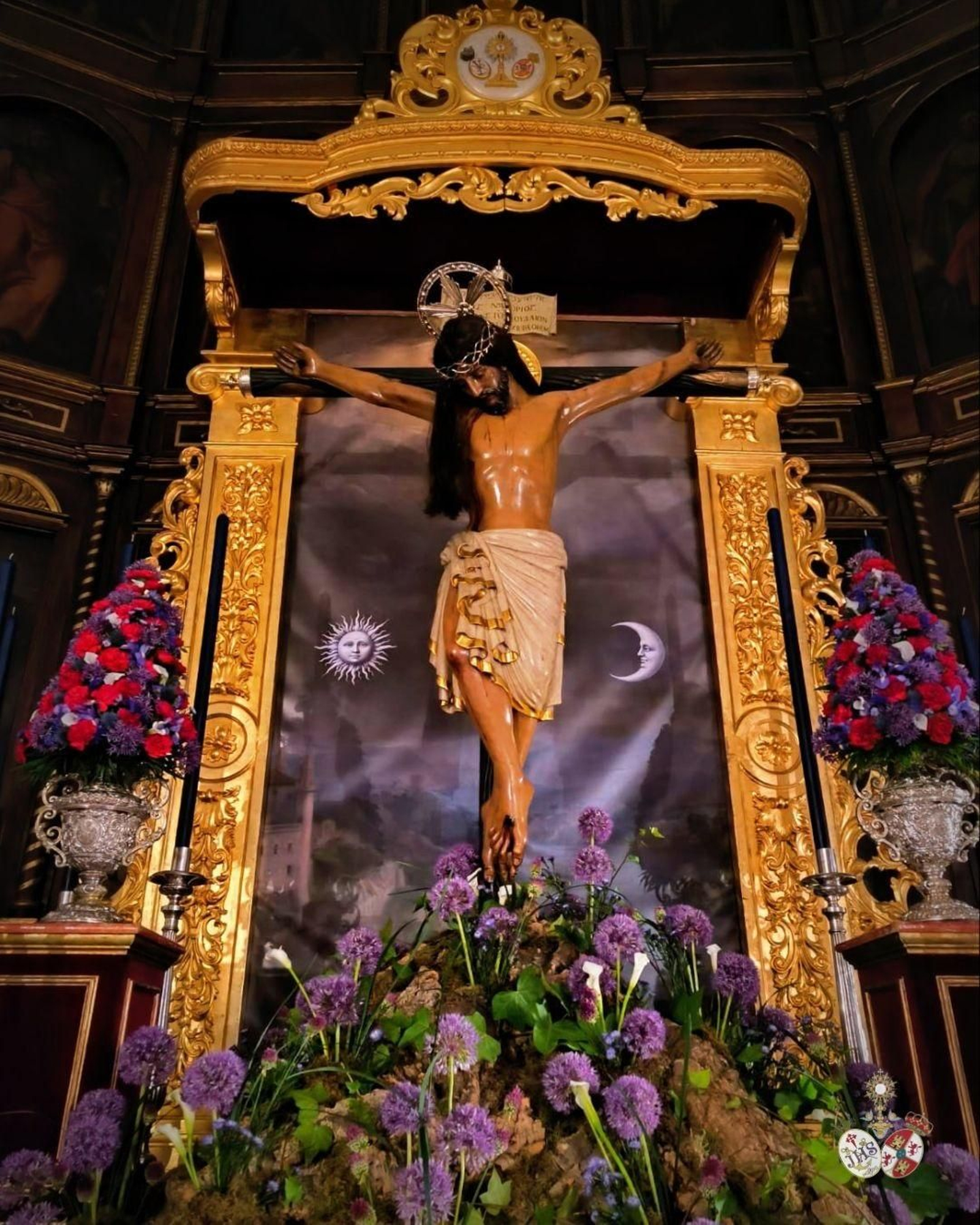 El Cristo de San Agustín, obra que vino a sustituir al primitivo destruido en 1936