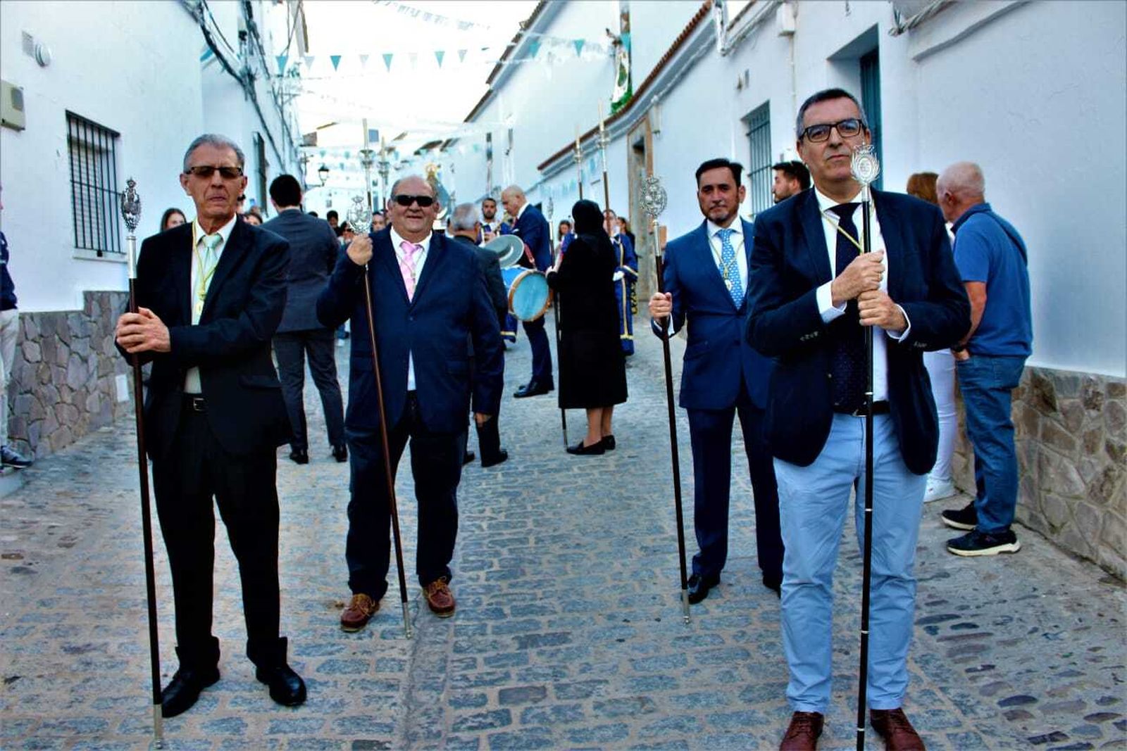 Imágenes del traslado de la Virgen de los Santos al Beaterio de Jesús, María y José