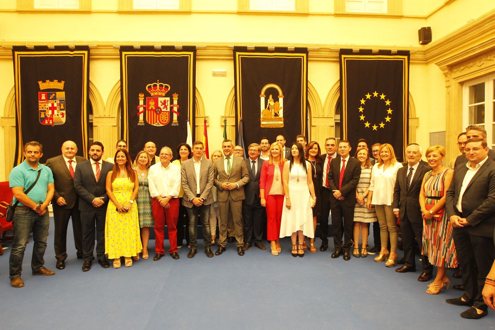 Pleno investidura Presidente Diputación de Almería. Javier Aureliano García