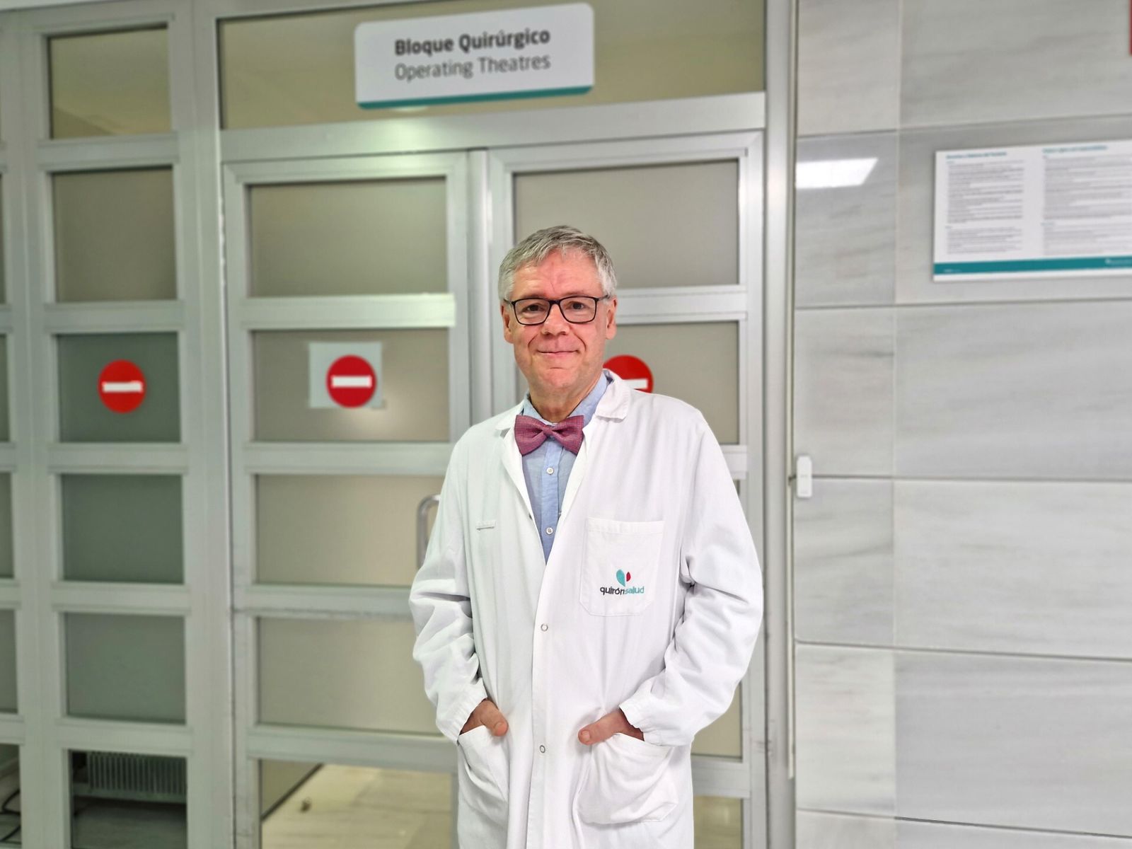 El doctor Dieter Morales García, cirujano del Hospital Quirónsalud Marbella