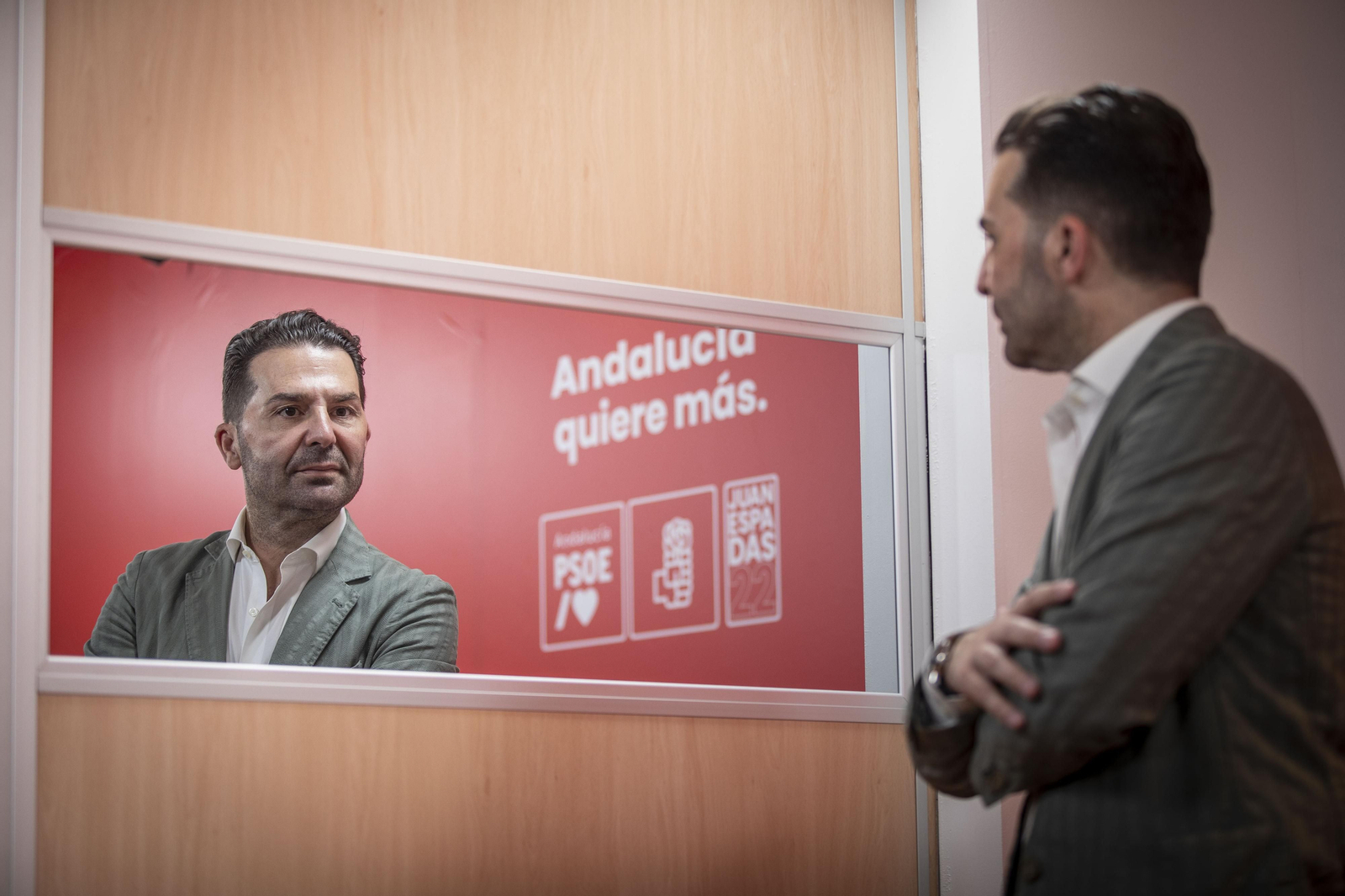 Noel López en una imagen dela pasada campaña electoral.