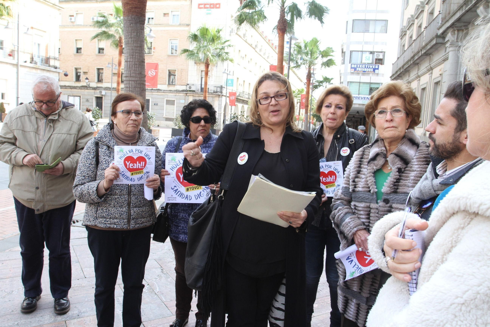 La portavoz de la asociación, Paloma Hergueta.