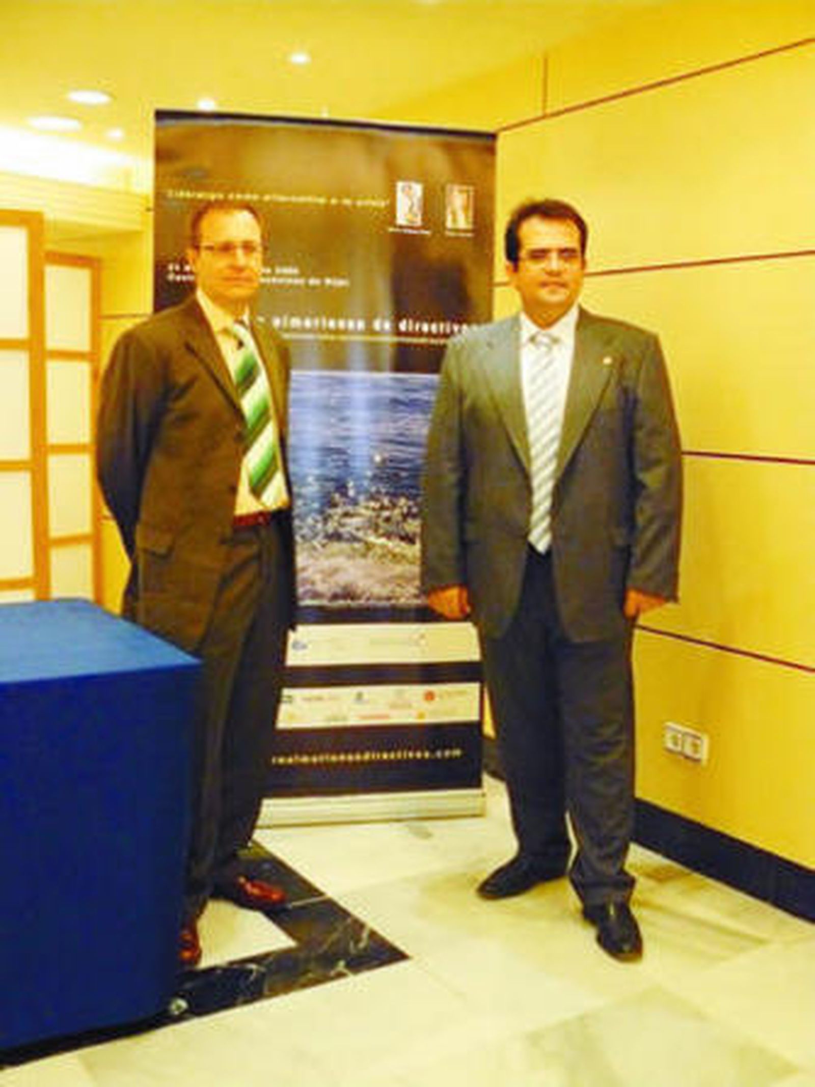 José Luis Mellado y Antonio Jesús Rodríguez.