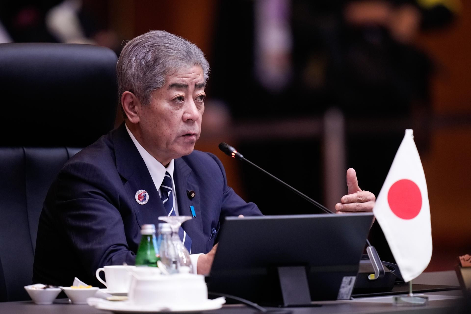 El ministro japonés de Exteriores, Takeshi Iwaya