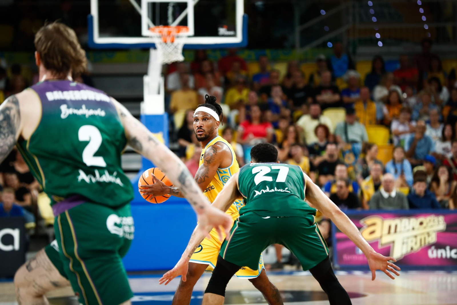 El Gran Canaria-Unicaja, en fotos