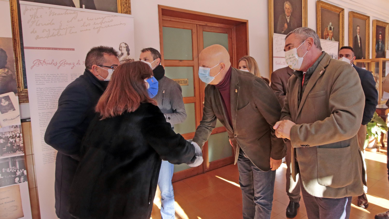 Visita del consejero Javier Imbroda al IES Padre Luis Coloma