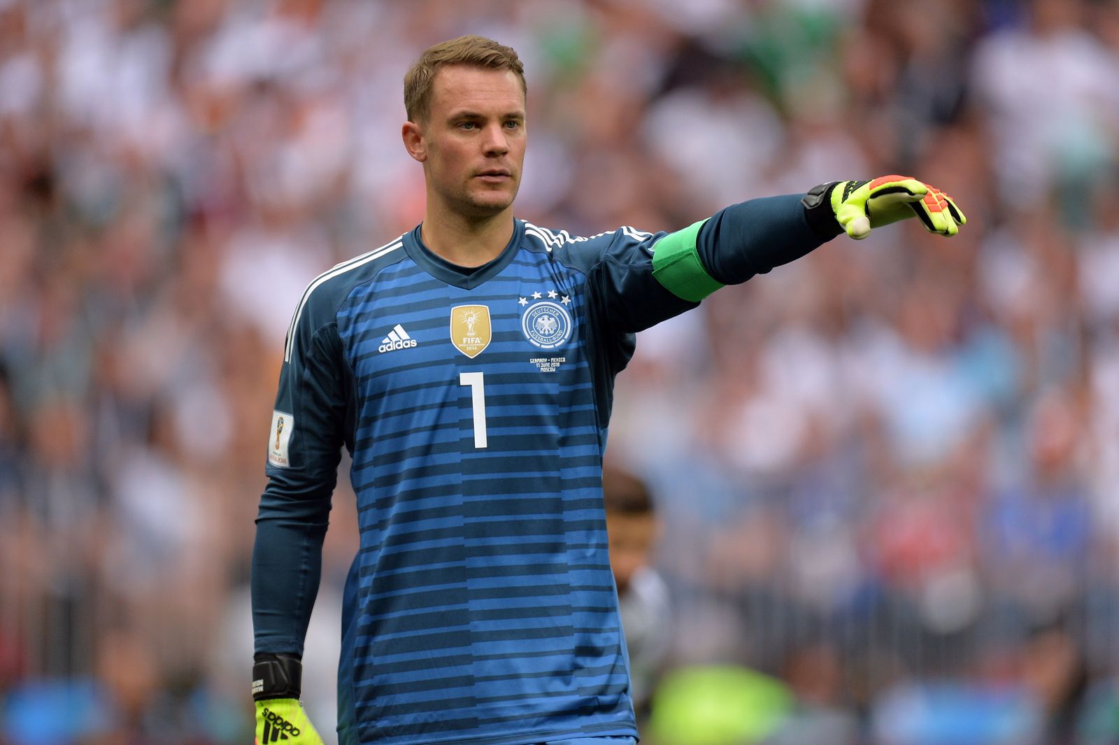 Las imágenes del Alemania-México