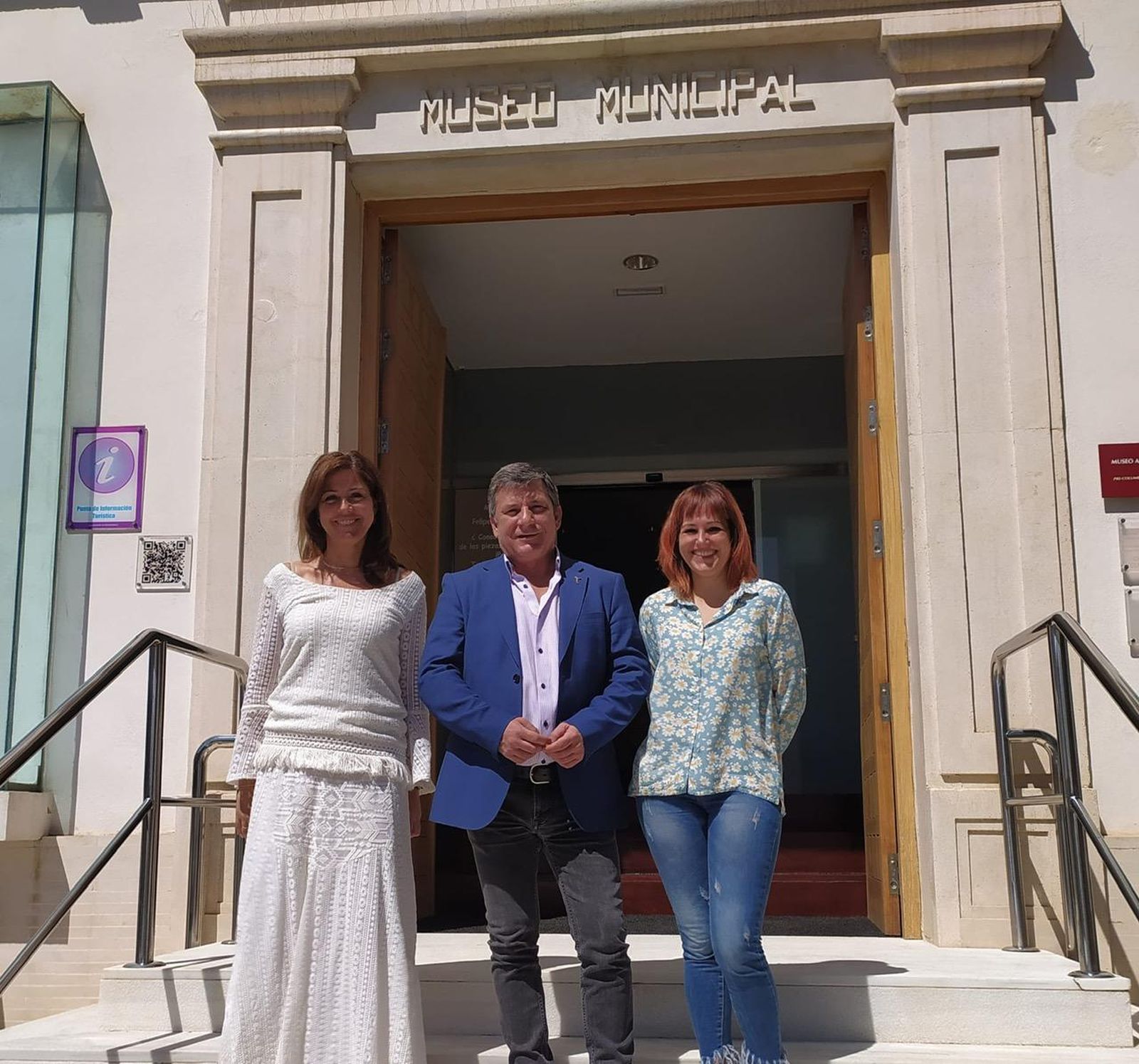 El acto de presentación de la reapertura del museo de arte precolombino Felipe Orlando de Benalmádena.