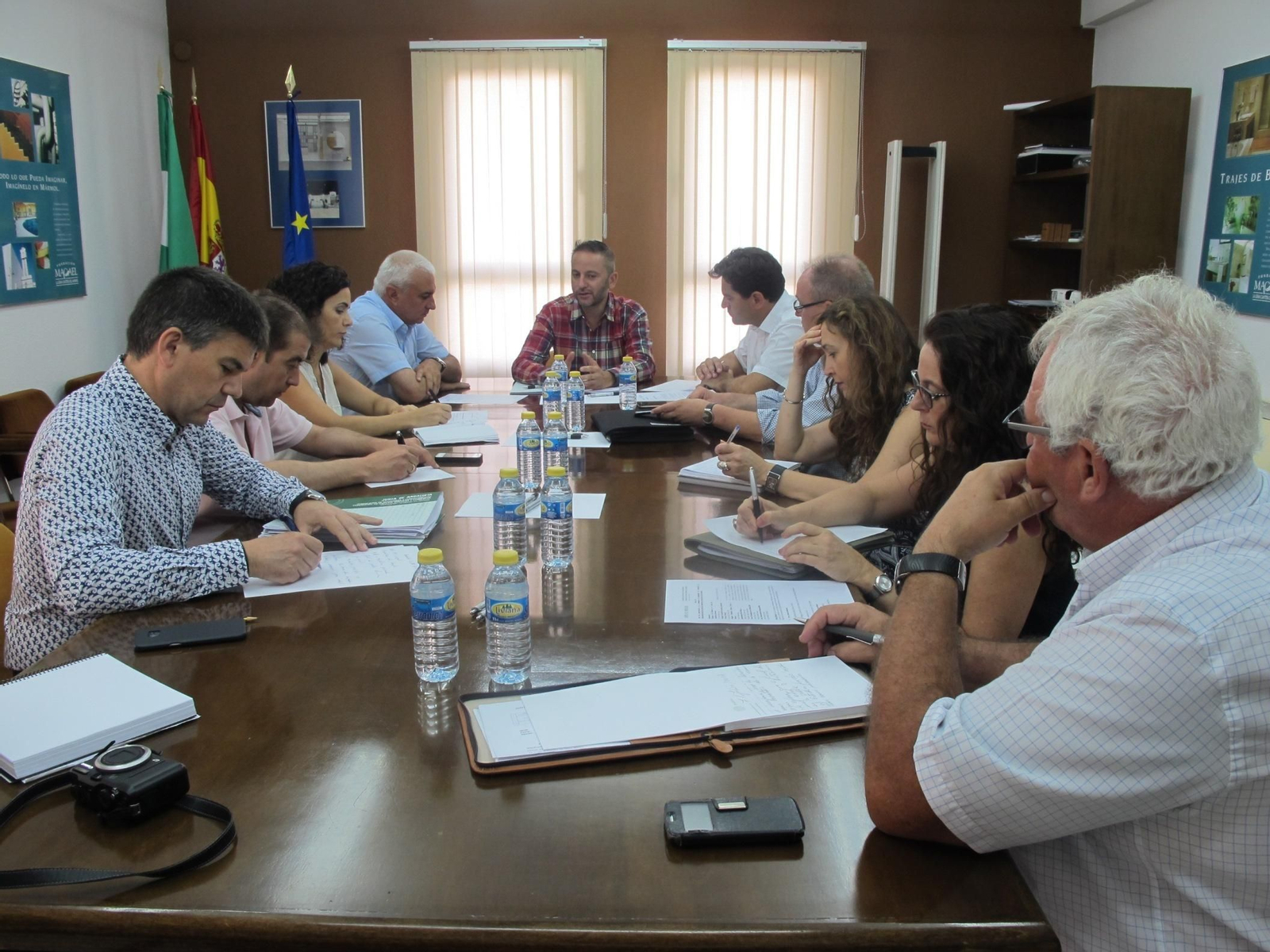 Miguel Ángel Tortosa, en una reunión con AEMA, en una imagen de archivo