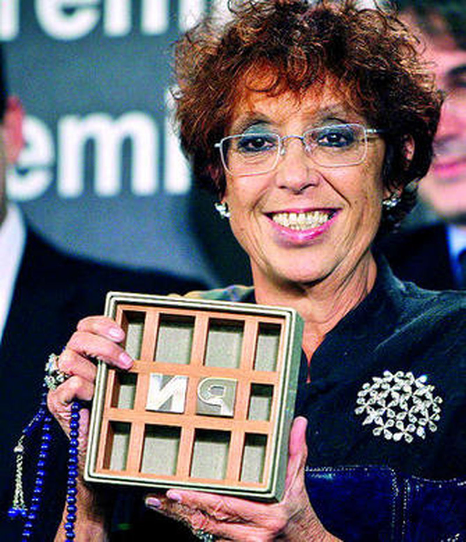 Maruja Torres, durante la entrega del Premio Nadal.