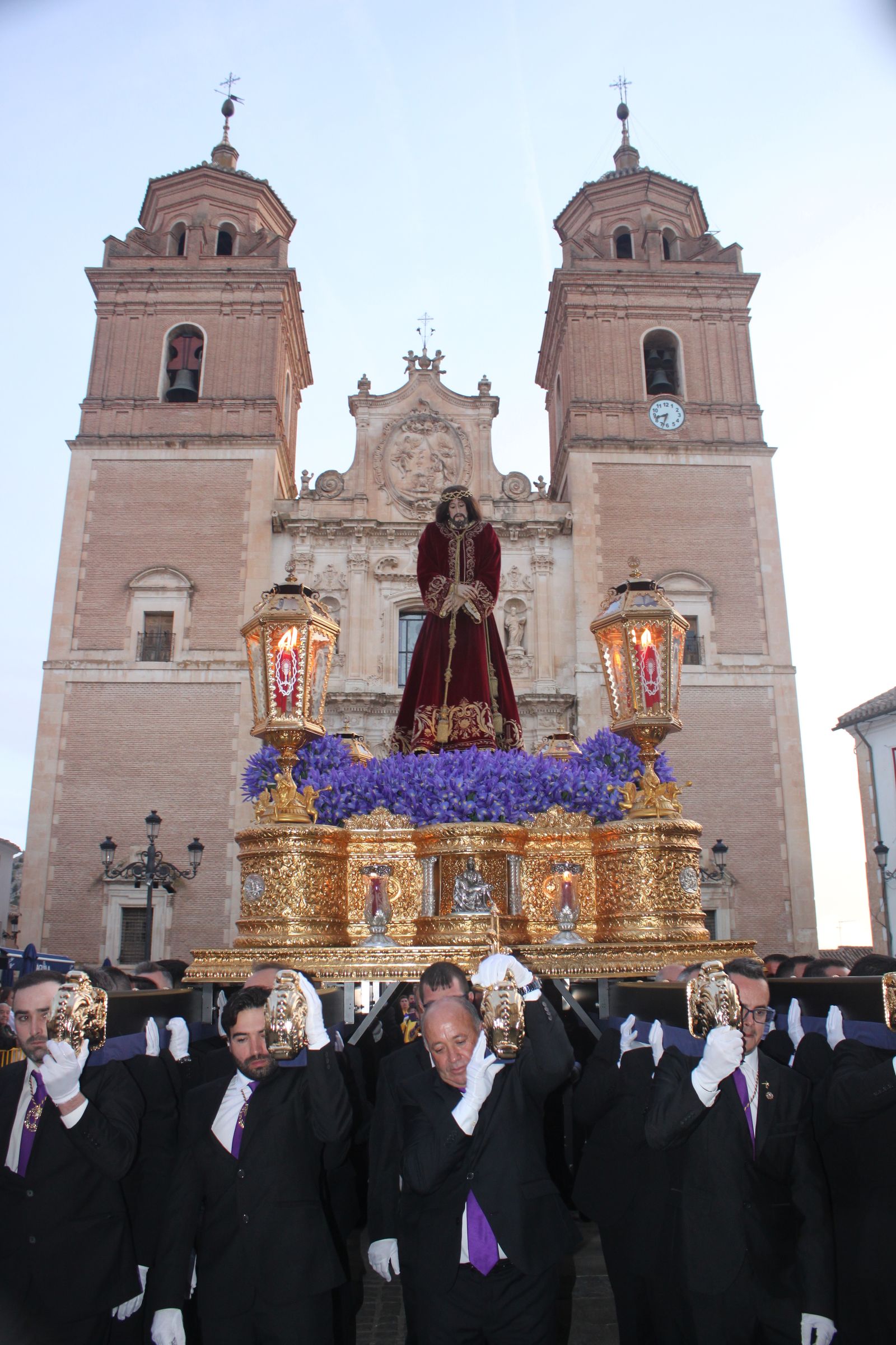 Las imágenes de las procesiones del Jueves Santo en Vélez Rubio