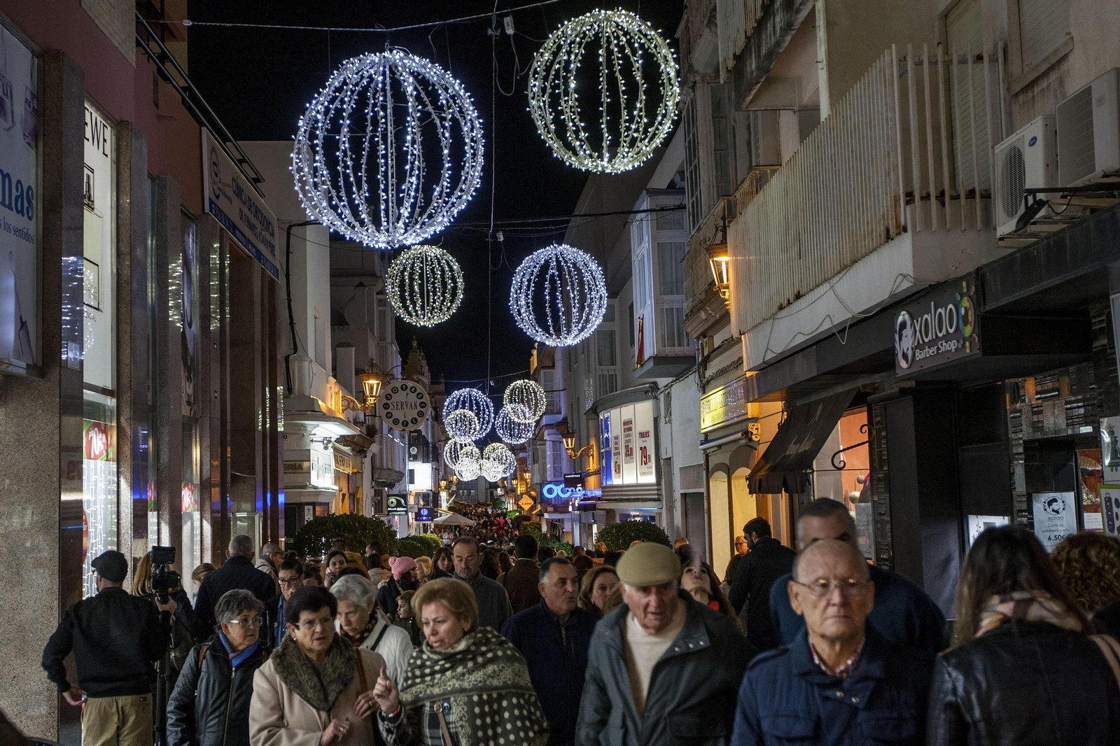 Navidad de 2017: calle Rosario