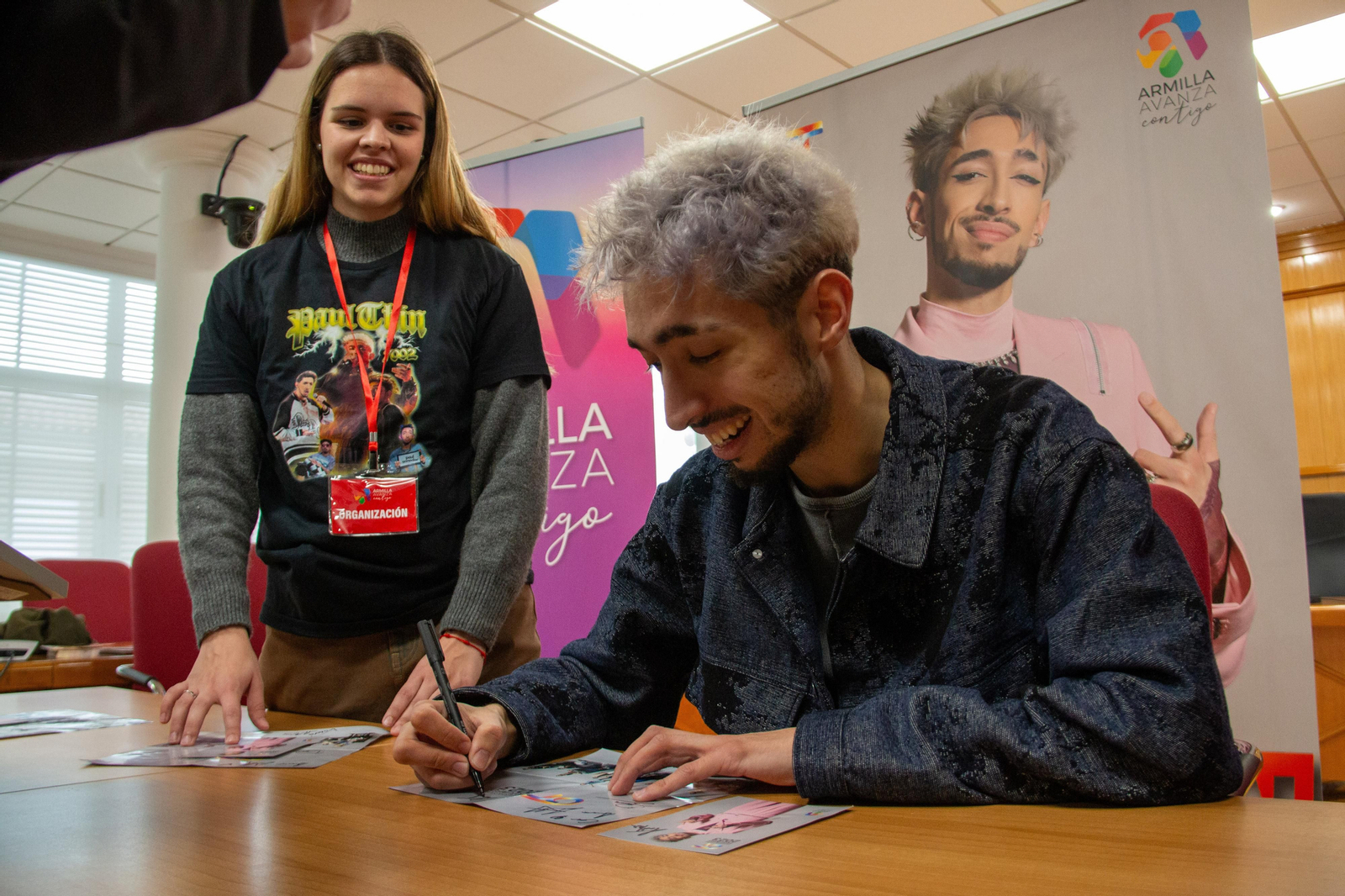 Así ha sido el recibimiento a Paul Thin en Armilla