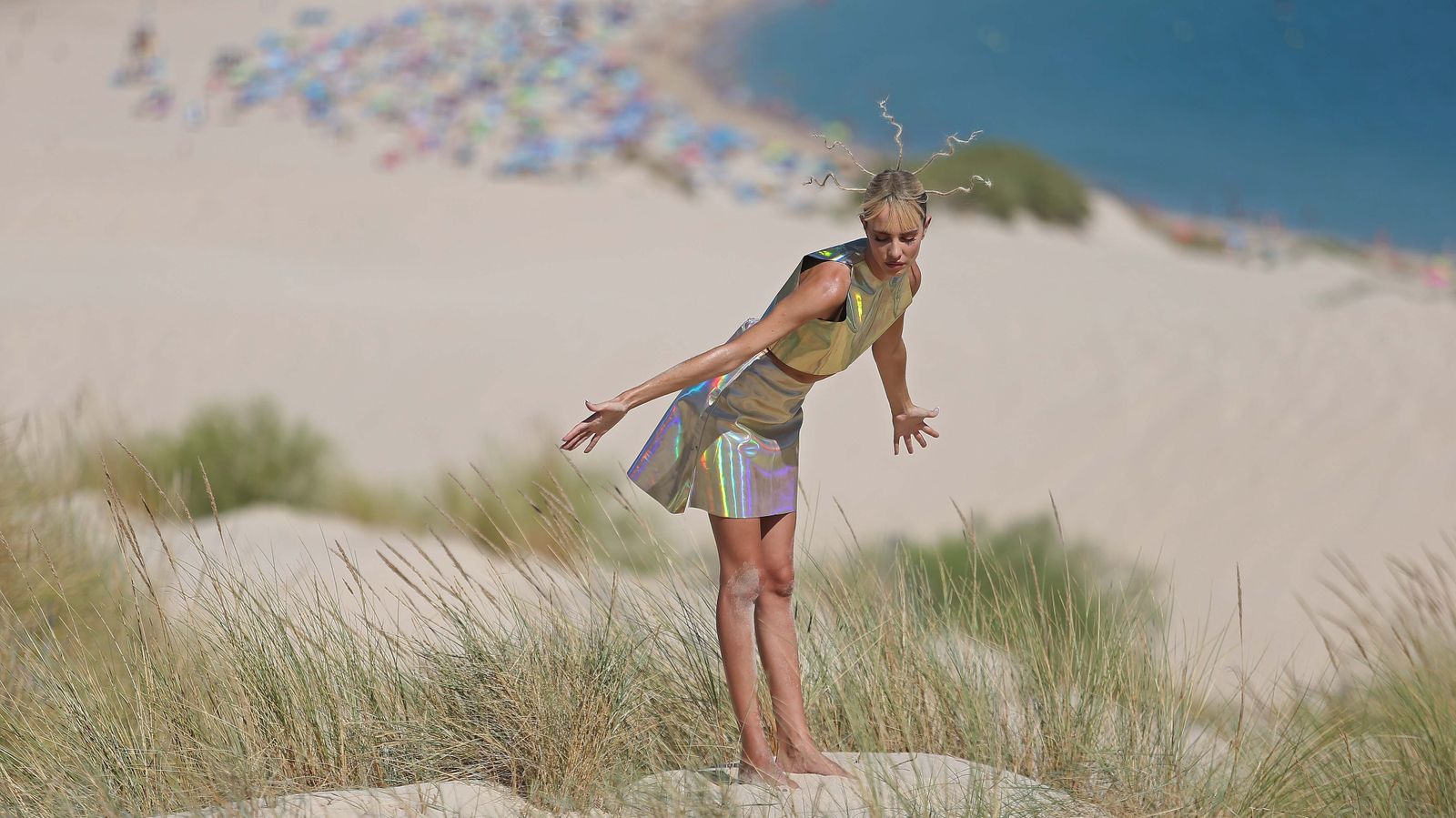 Rodaje de videoclips de Brisa Fenoy en el Campo de Gibraltar