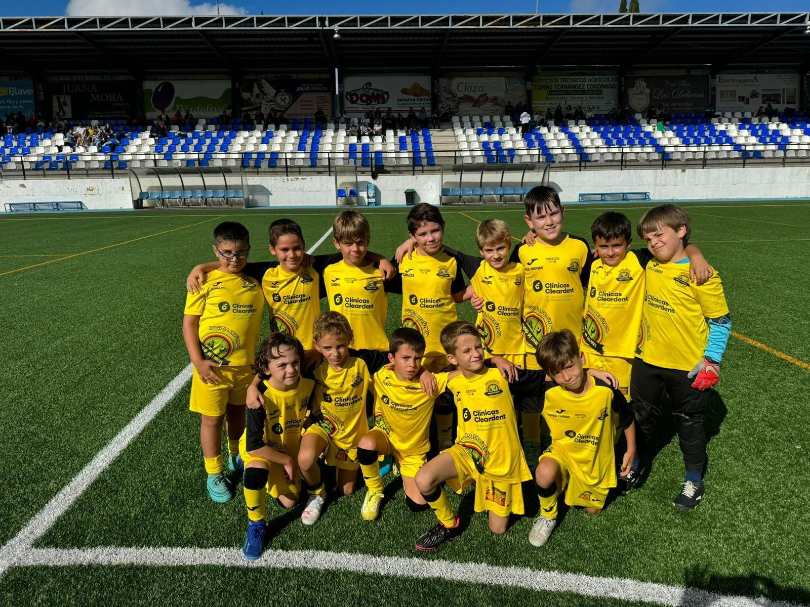 CF Ciudad de Linares, escuela de fútbol, valores y formación, en imágenes