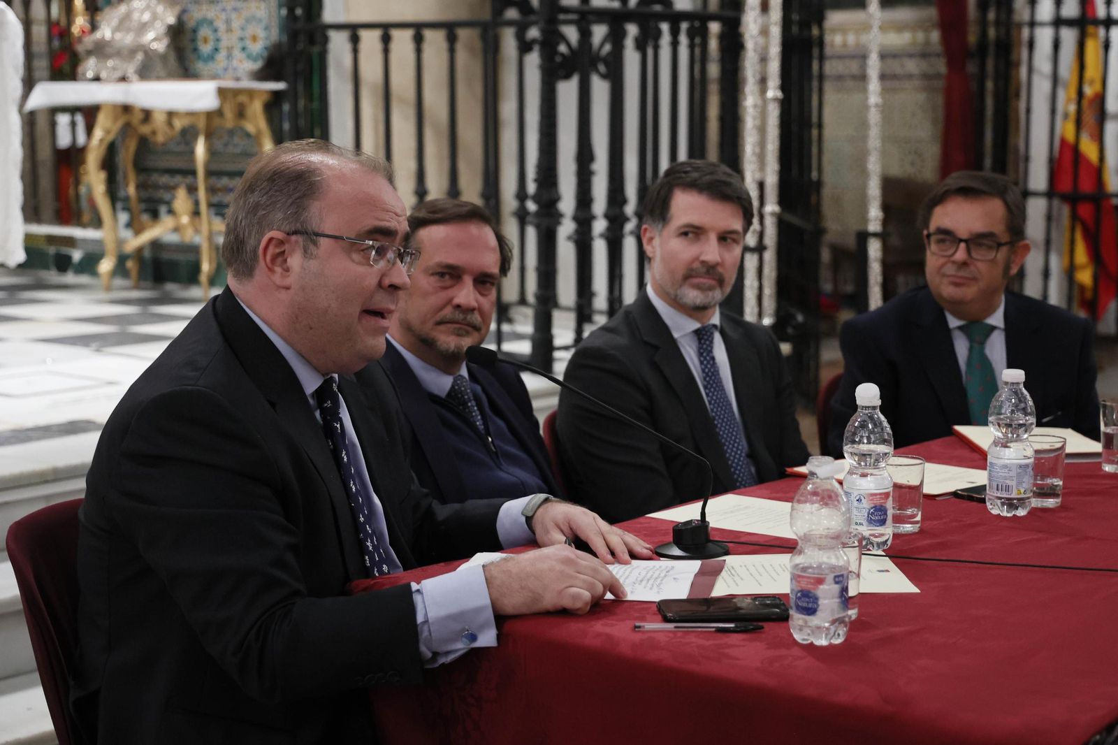 Presentación del cartel de Semana Santa del colegio Tabladilla