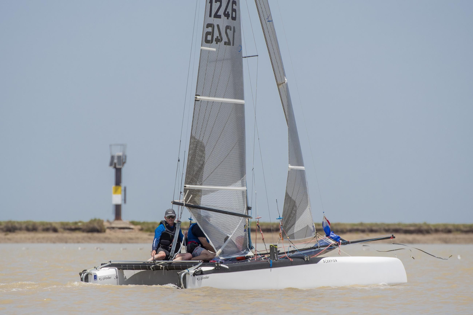 Las espectaculares fotos del Ascenso a Vela del Guadalquivir