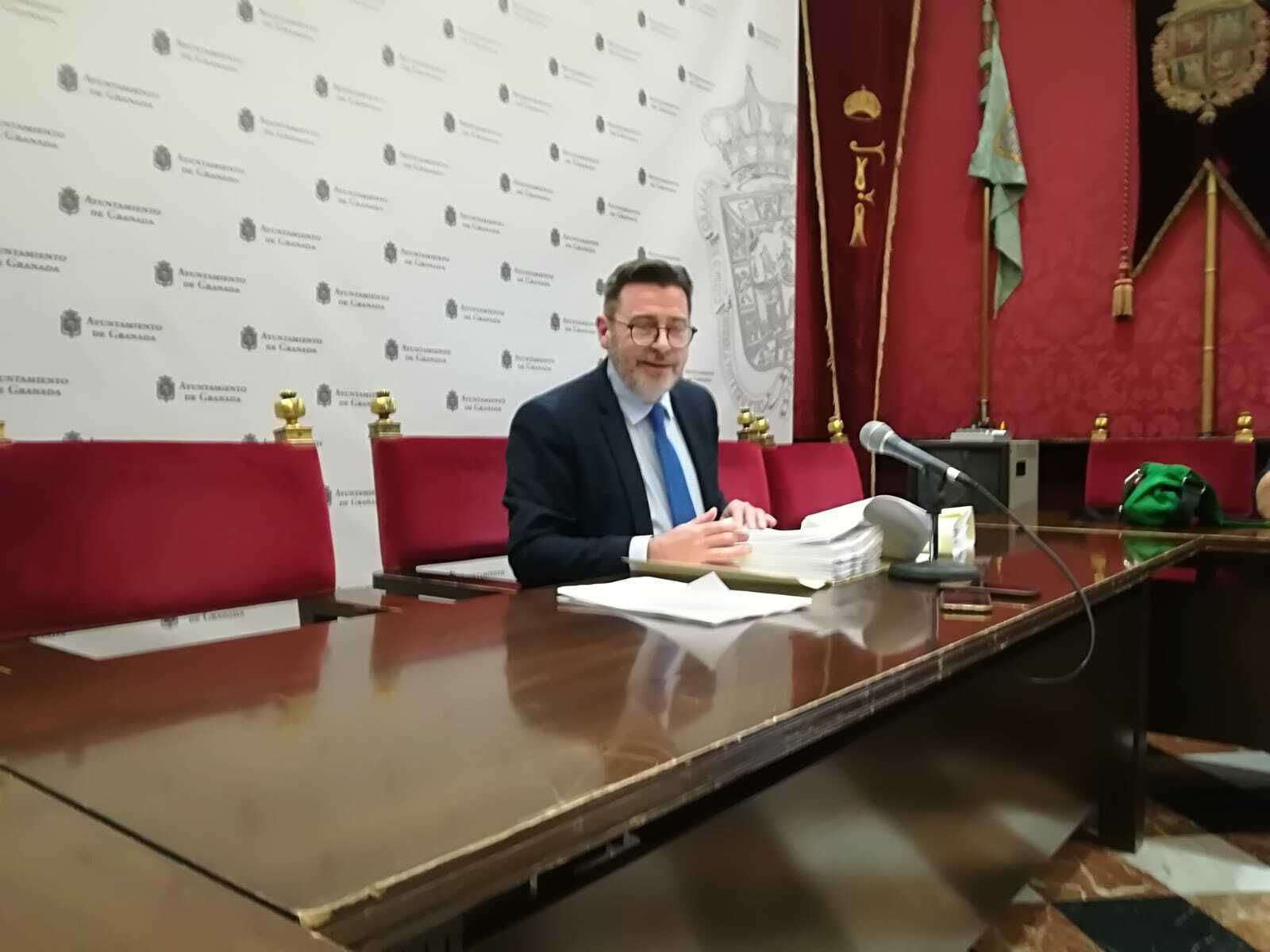 El concejal de Economía, Baldomero Oliver