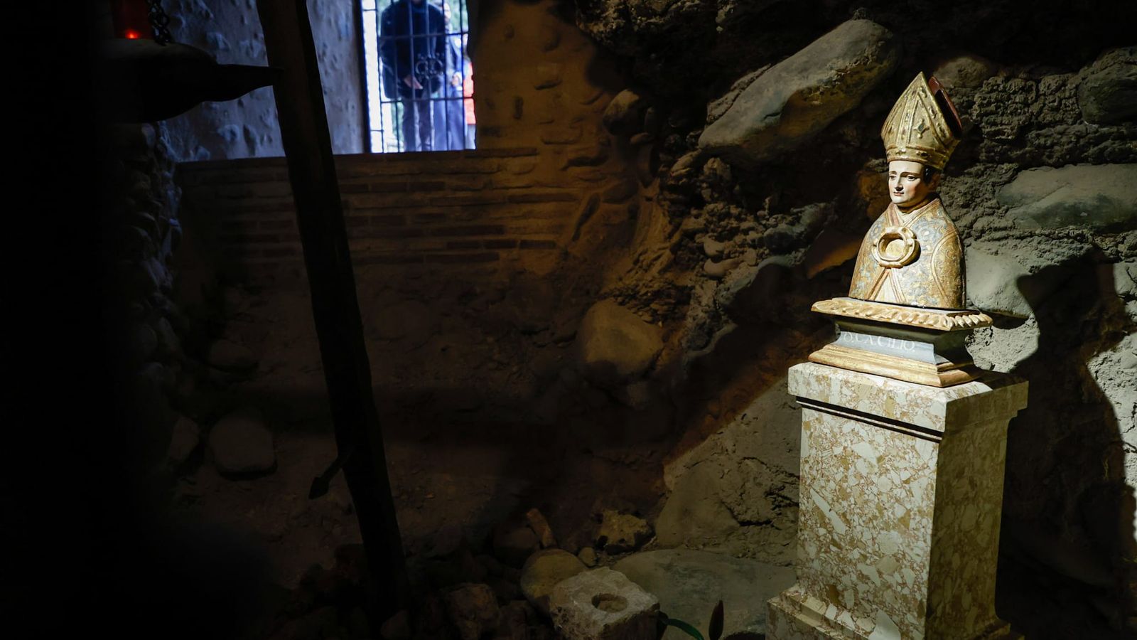 La visita a las Santas Cuevas y el museo de la Abadía han estado abiertos hasta la tarde