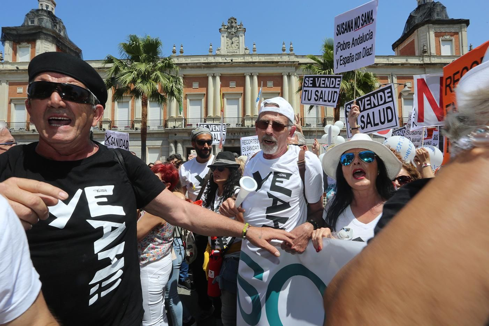 Las Imágenes de la Manifestación por una Sanidad Digna