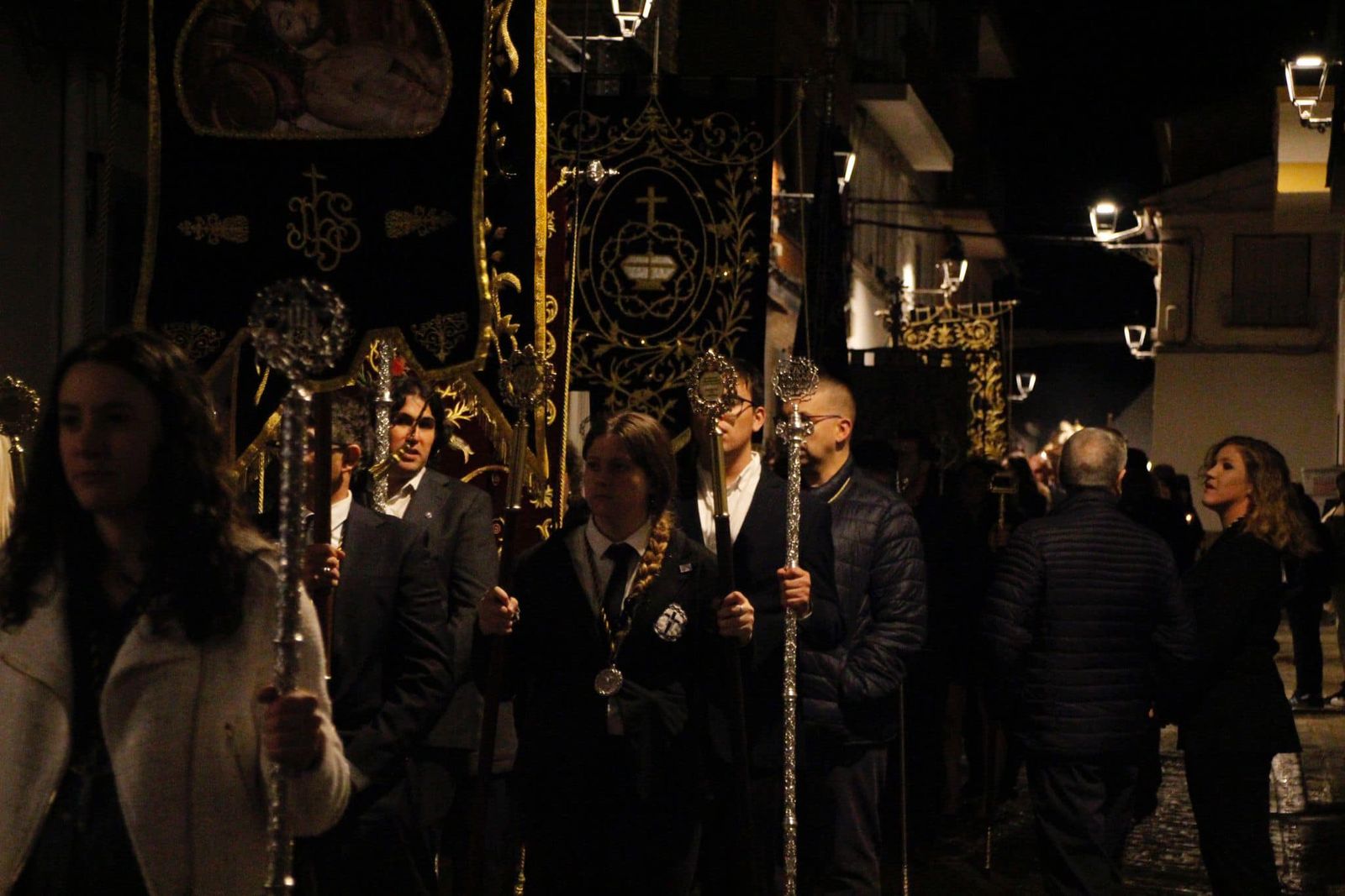 Procesión extraordinaria por el 75 aniversario de la Hermandad del Santo Sepulcro y Nuestra Señora de la Amargura de Hinojosa del Duque