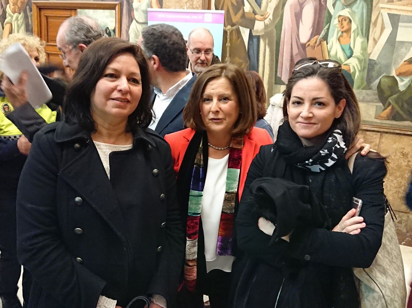 Miembros del equipo Mediación de Málaga.