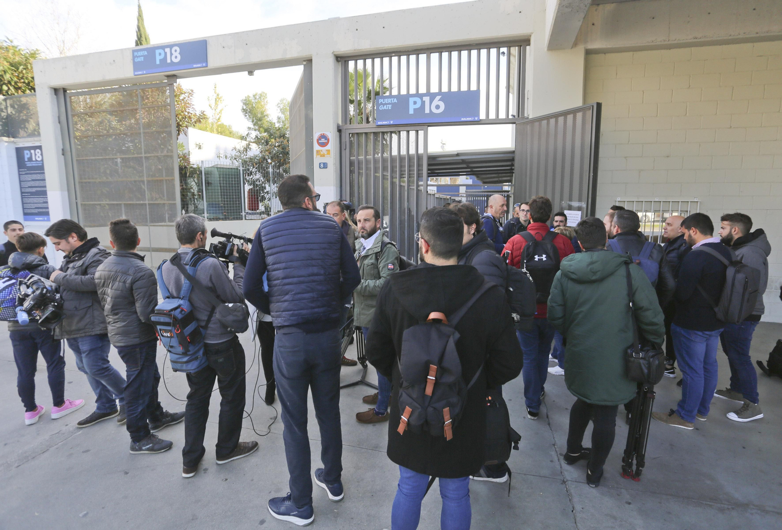 La rueda de prensa de Richard Shaheen, en fotos