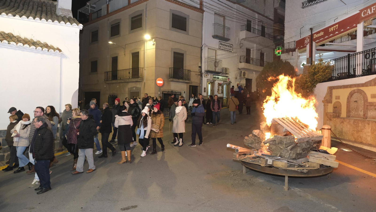 Procesión de San Antón en Fiñana, en imágenes