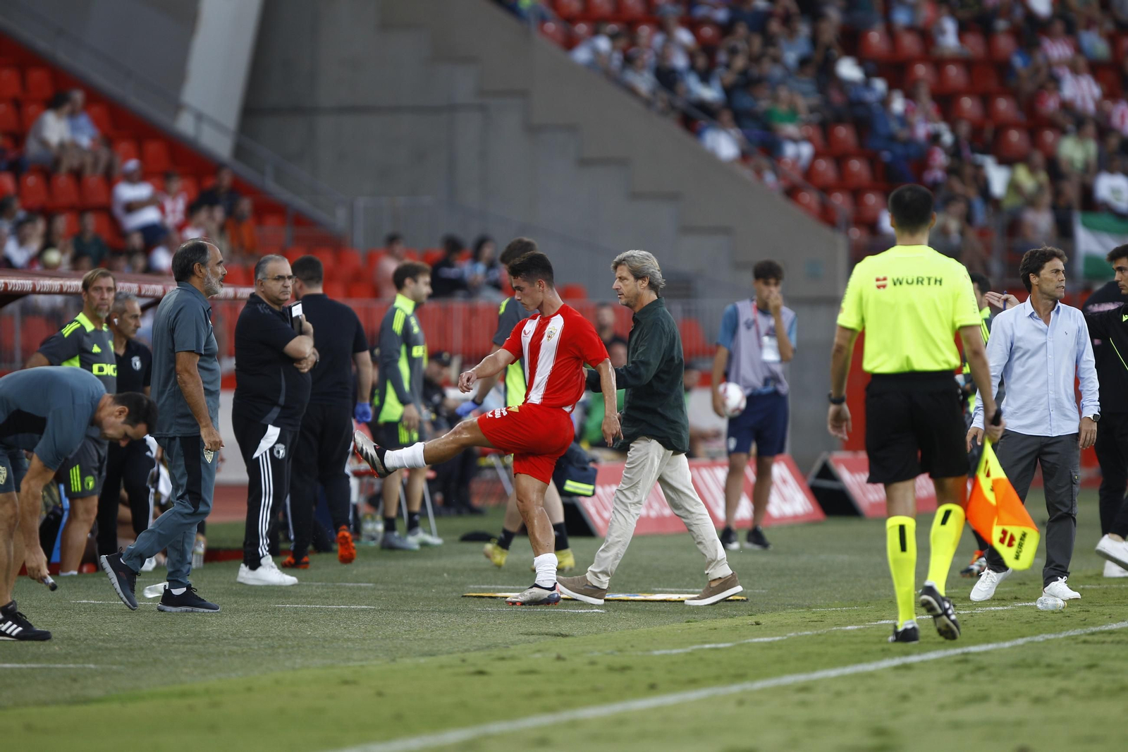 La victoria de la U.D. Almería ante el Real Burgos, en imágenes